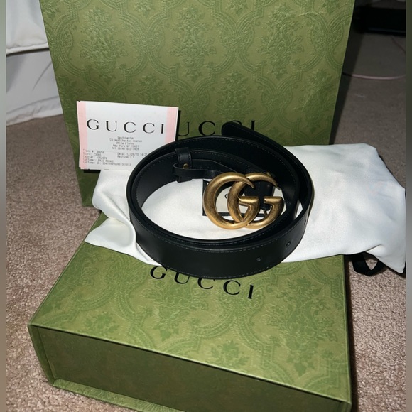Gucci Accessories - GUCCI double letter monogram belt. Mens belt size 75B.